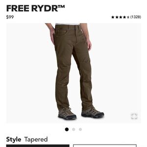 NWOT. Kuhl Free Rydr Pants.